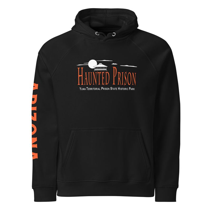 Black Skull Haunted Prison Unisex Hoodie