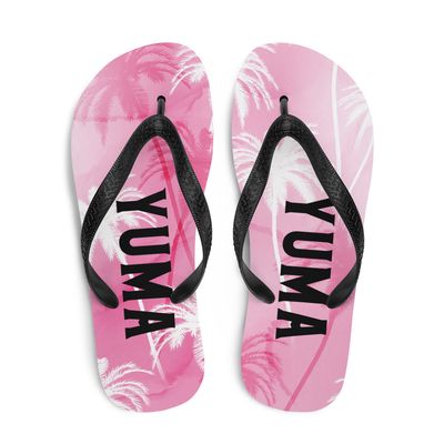 Pink Palm Yuma Flip-Flops