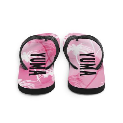 Pink Palm Yuma Flip-Flops