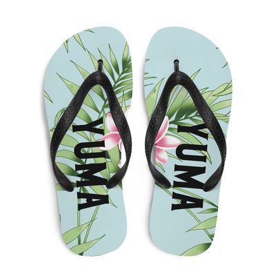 Plumeria &amp; Palm Yuma Flip-Flops