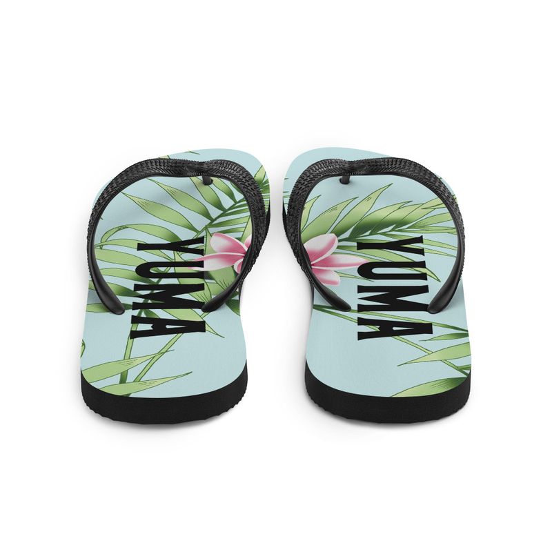 Plumeria & Palm Yuma Flip-Flops