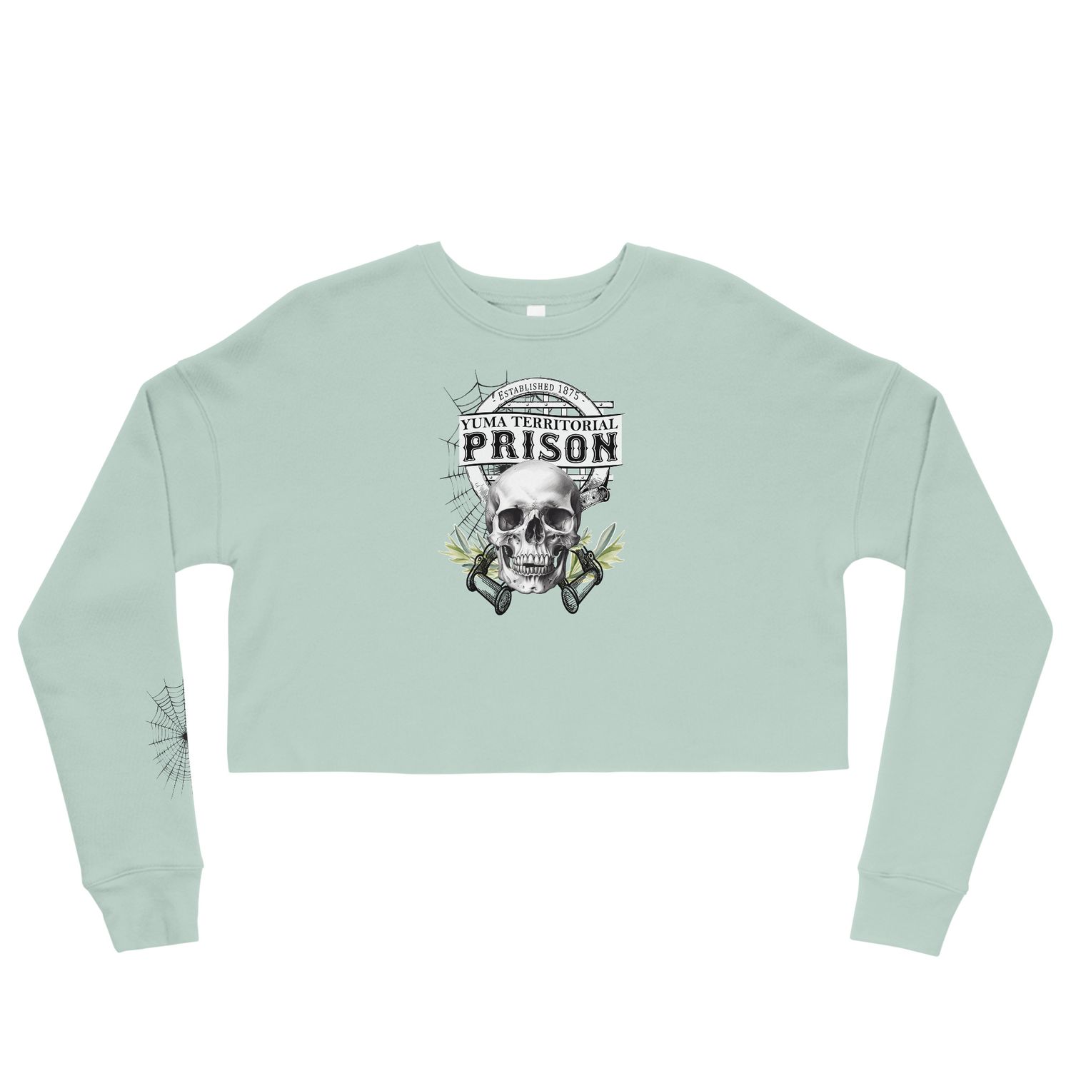Skull Crop Sweatshirt