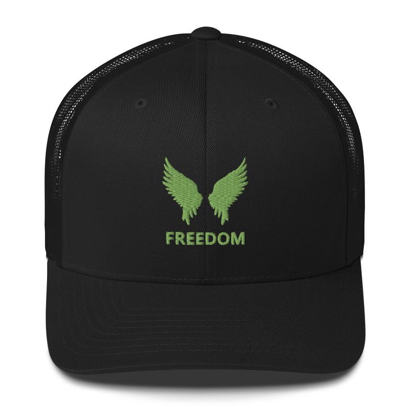Freedom Cool Lime Trucker Cap