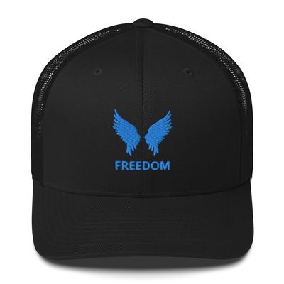 Freedom Blue Trucker Cap
