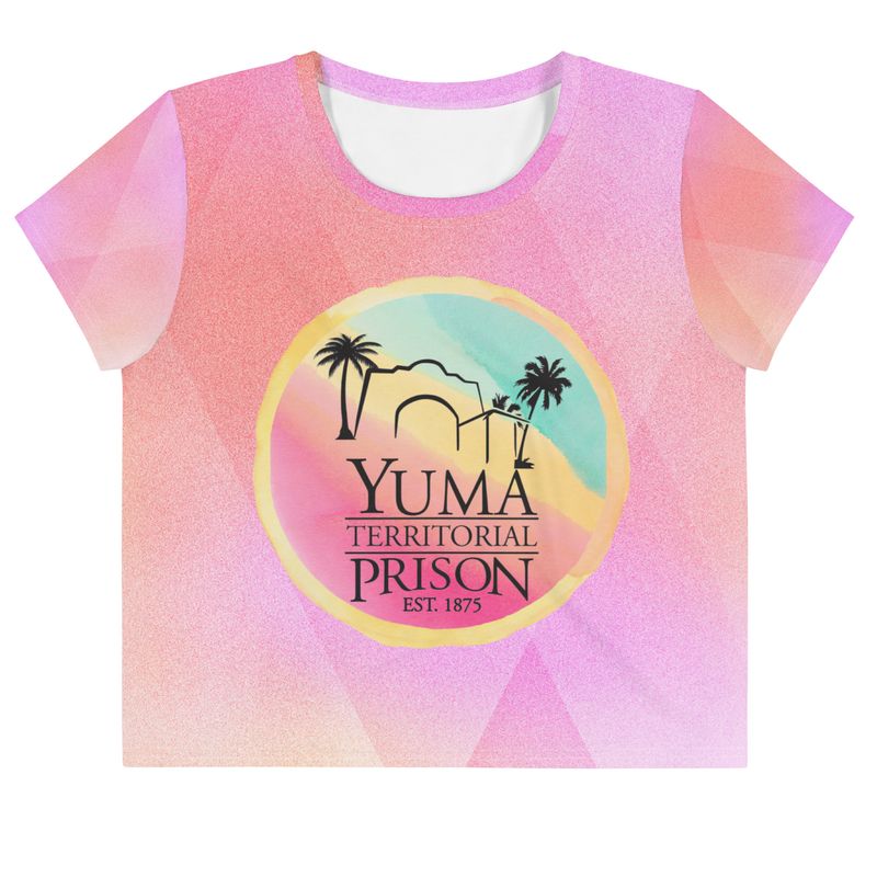 Pink Prison Crop T-Shirt