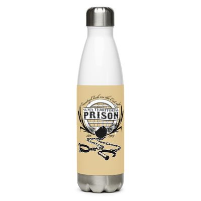 Prison Ball &amp; Chain Stainless Steel Water Bottle (2 Colors)