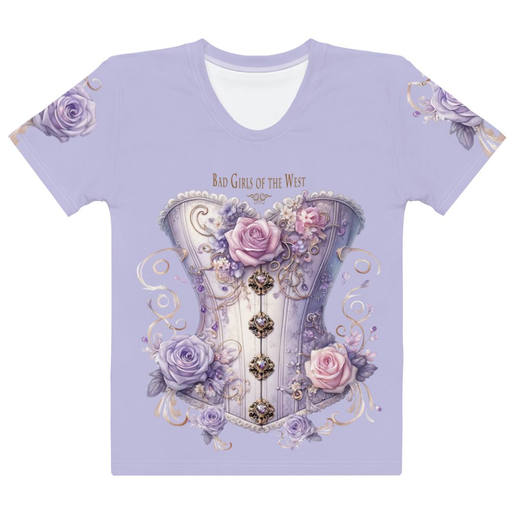 Victorian Violet Corset Shirt