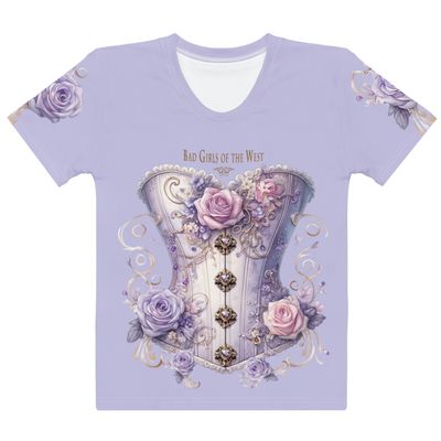 Victorian Violet Corset Shirt