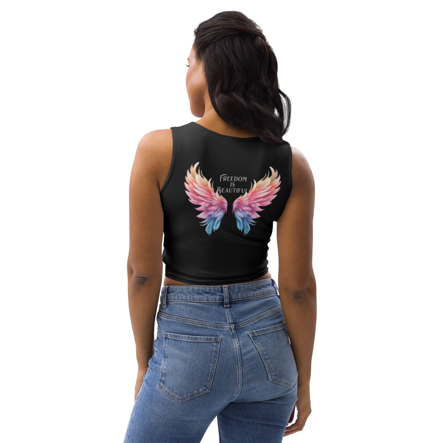 Freedom Is Beautiful Crop Top