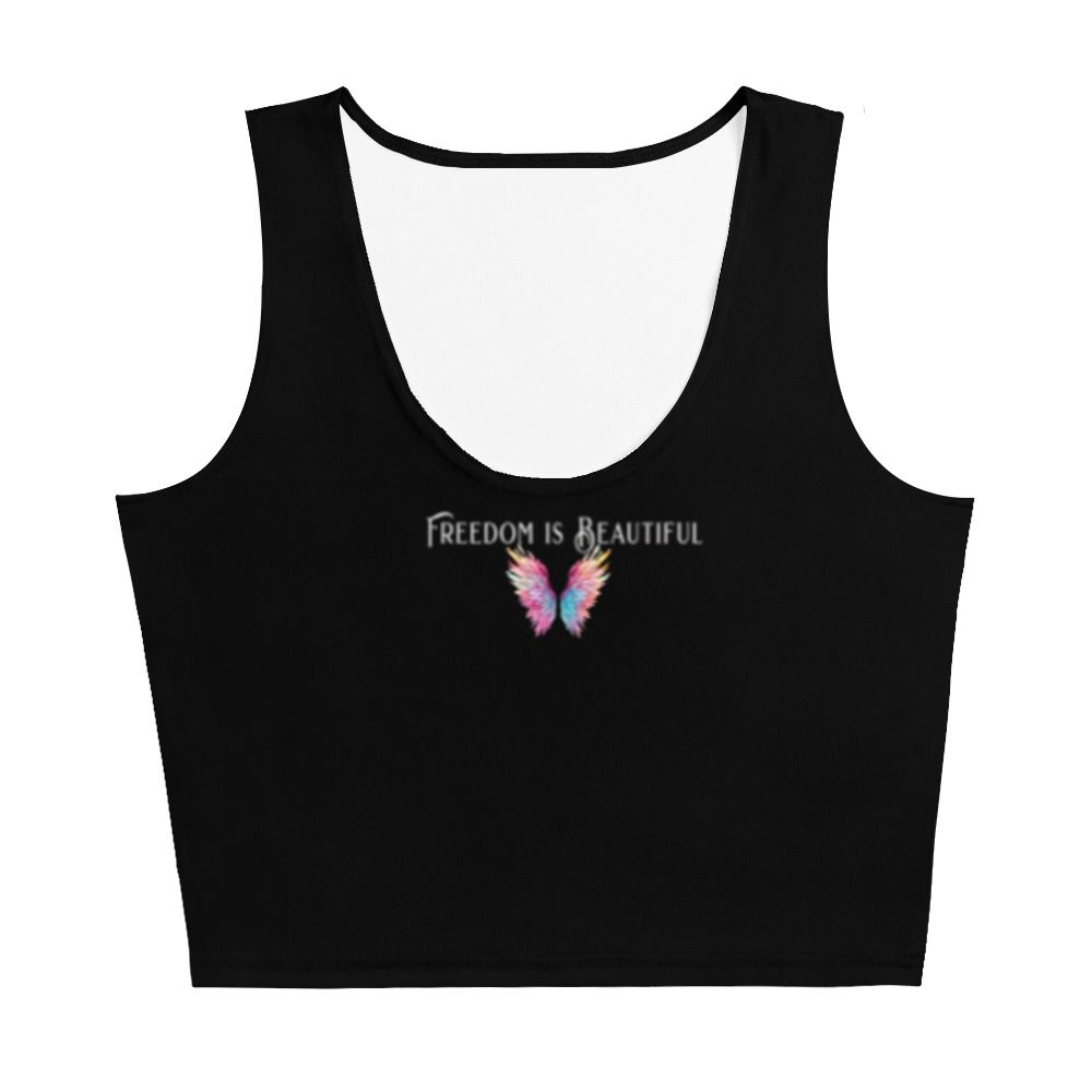 Freedom Is Beautiful Crop Top