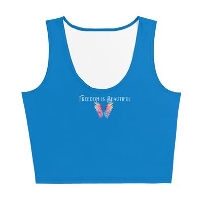Freedom is Beautiful Crop Top