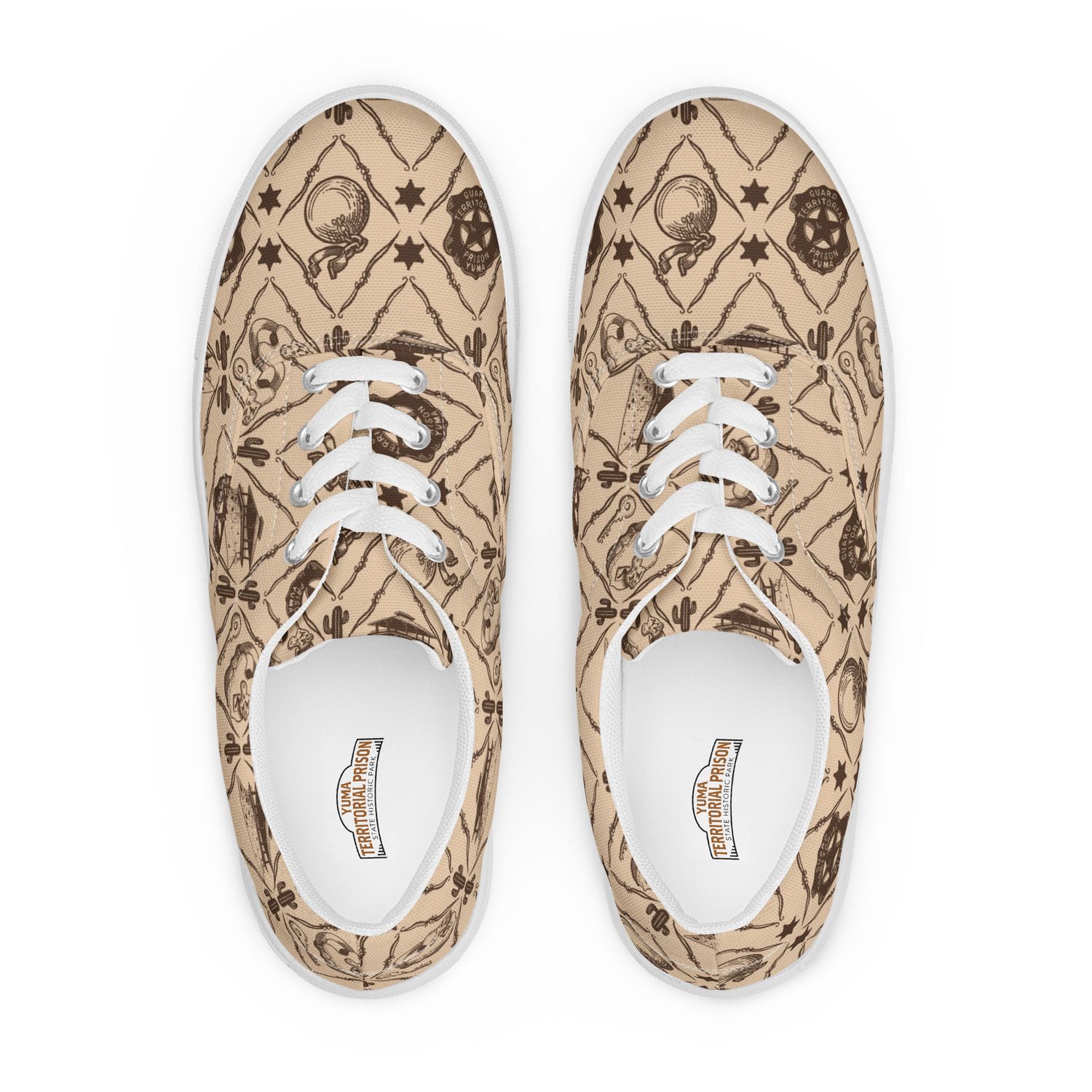 Men&#39;s Prison Lace-up Canvas Shoes
