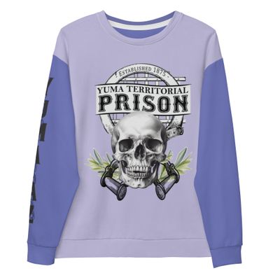 Purple Prison Nightmare 2-Tone Sweatshirt Purple Prison Nightmare 2-Tone Sweatshirt