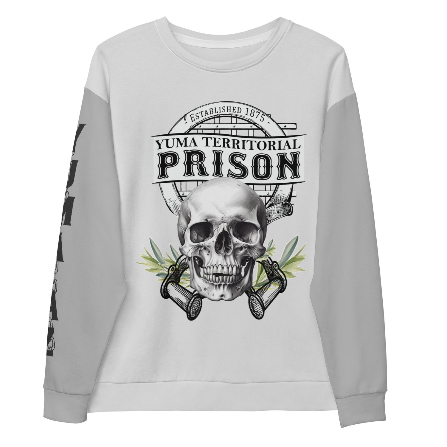 Cloudy Day in Prison 2-Tone Sweatshirt