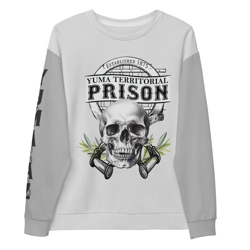 Cloudy Day in Prison 2-Tone Sweatshirt