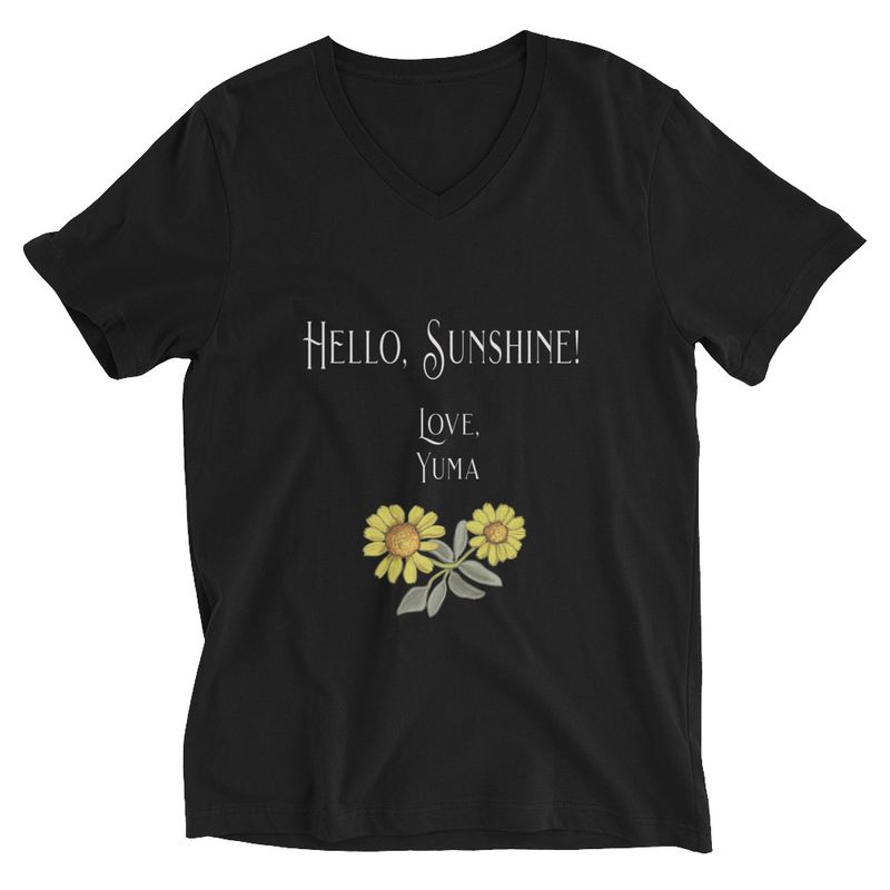 Hello, Sunshine Short Sleeve V-Neck T-Shirt