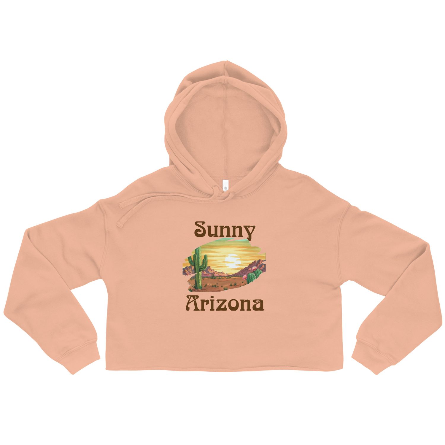 Sunny Arizona Crop Hoodie