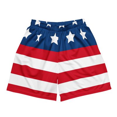 Cherish Freedom Unisex Mesh Shorts