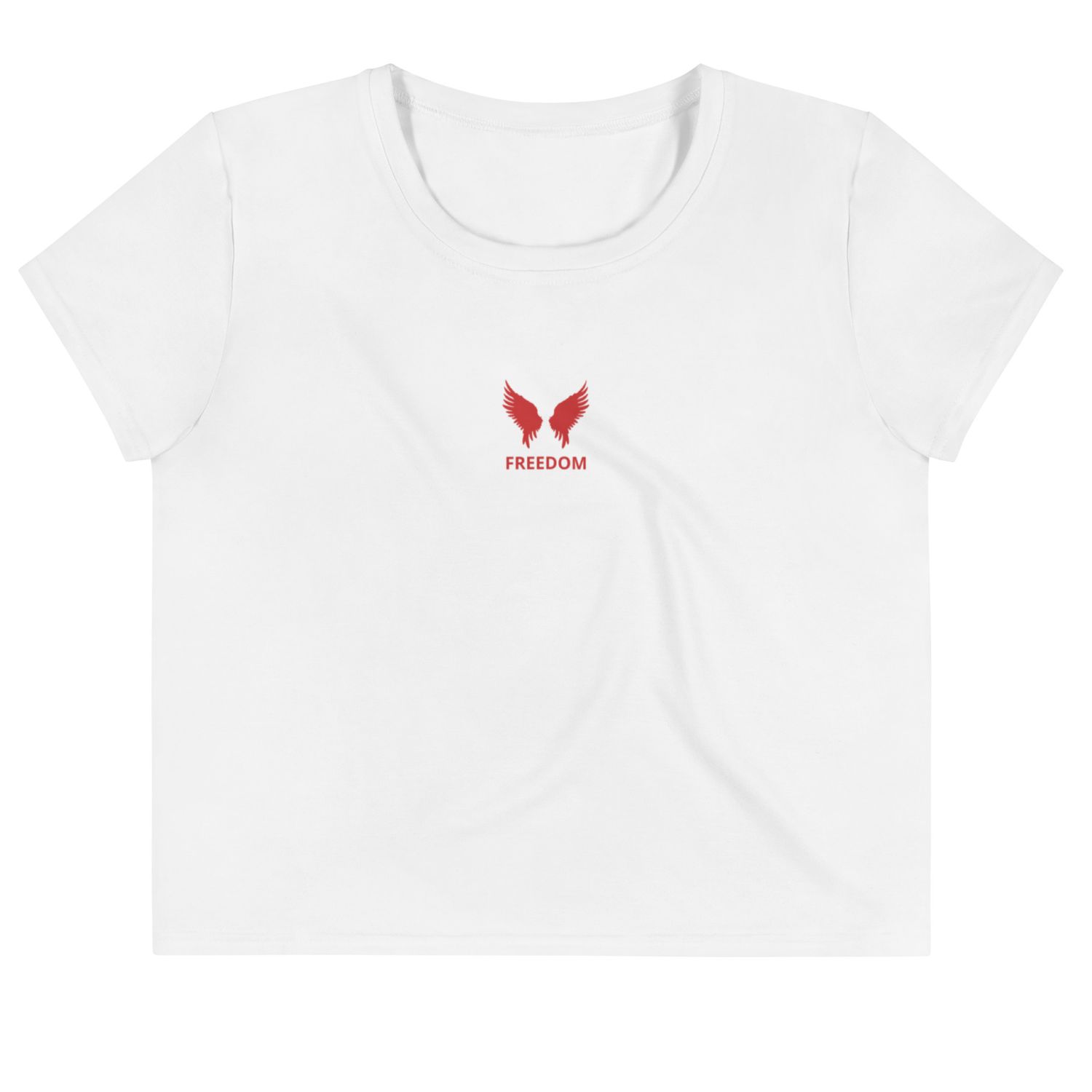 Cherish Freedom Crop Tee