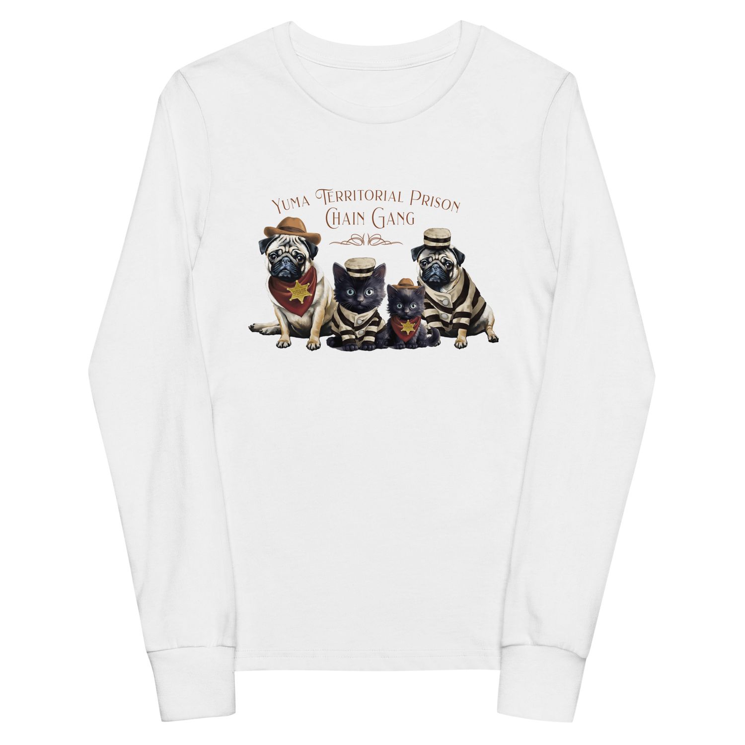 Prison Pet Chain Gang Youth Long Sleeve T-Shirt