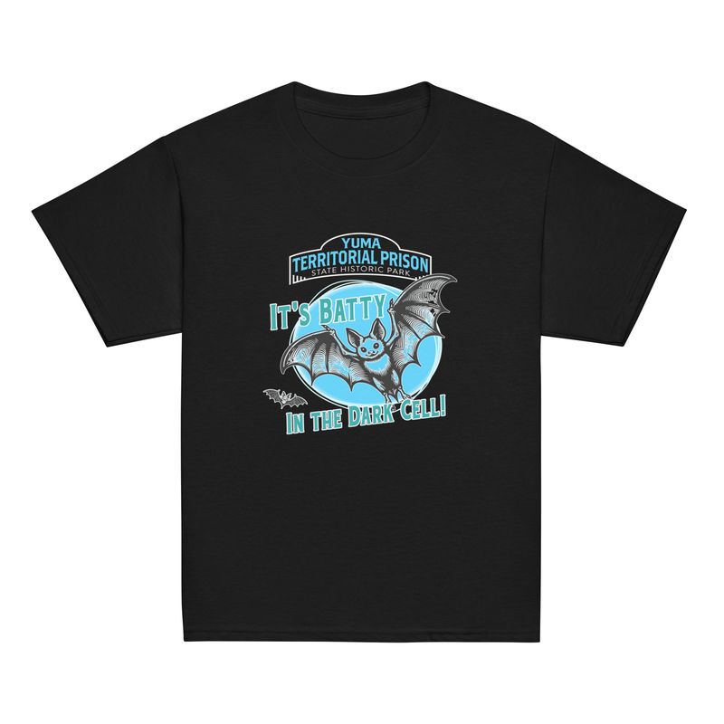 It&#39;s Batty in the Dark Cell Youth T-Shirt (2 Colors)
