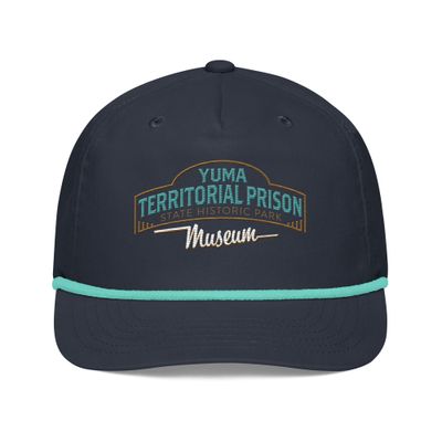 Yuma Territorial Prison Teal Rope Cap