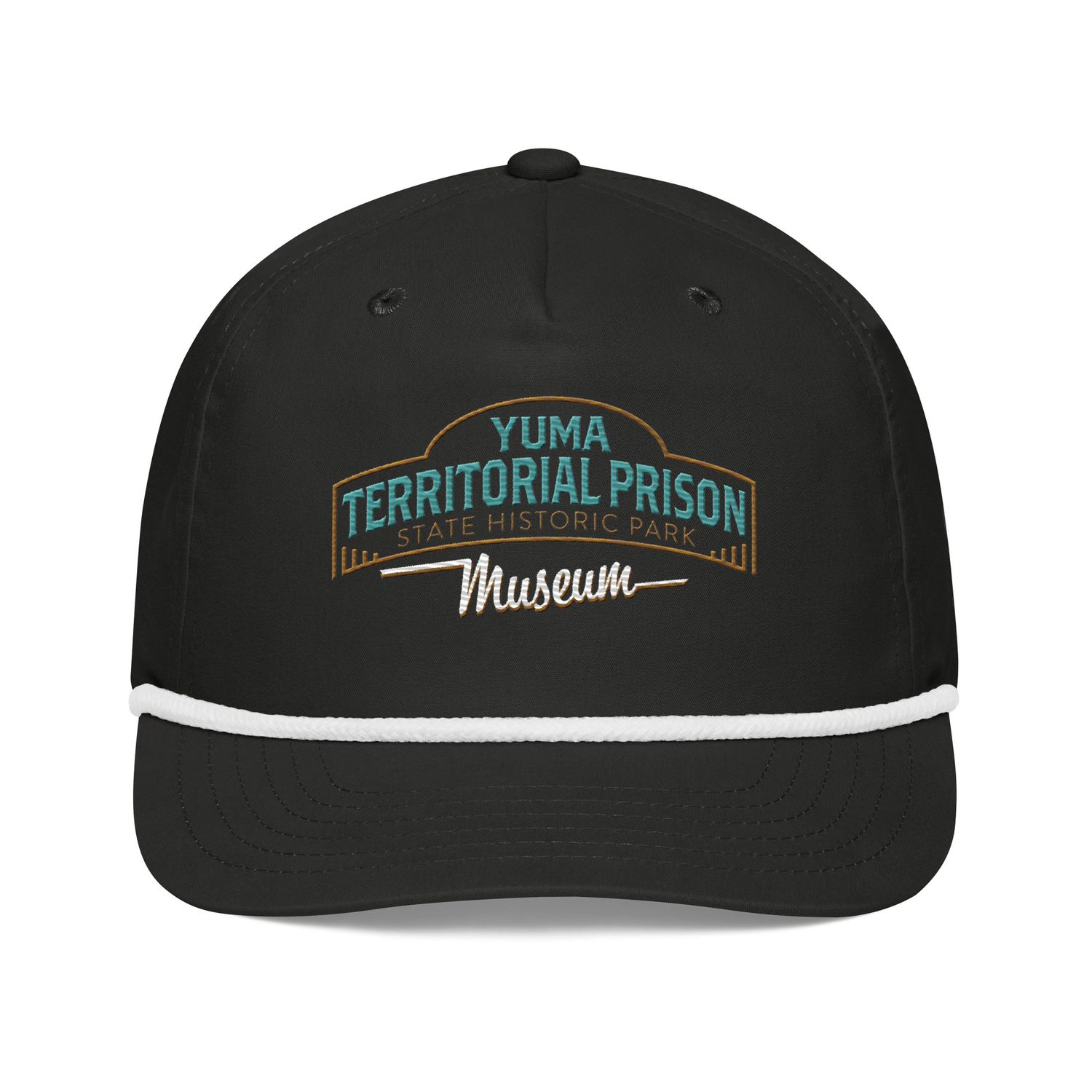 Yuma Territorial Prison White Rope Cap