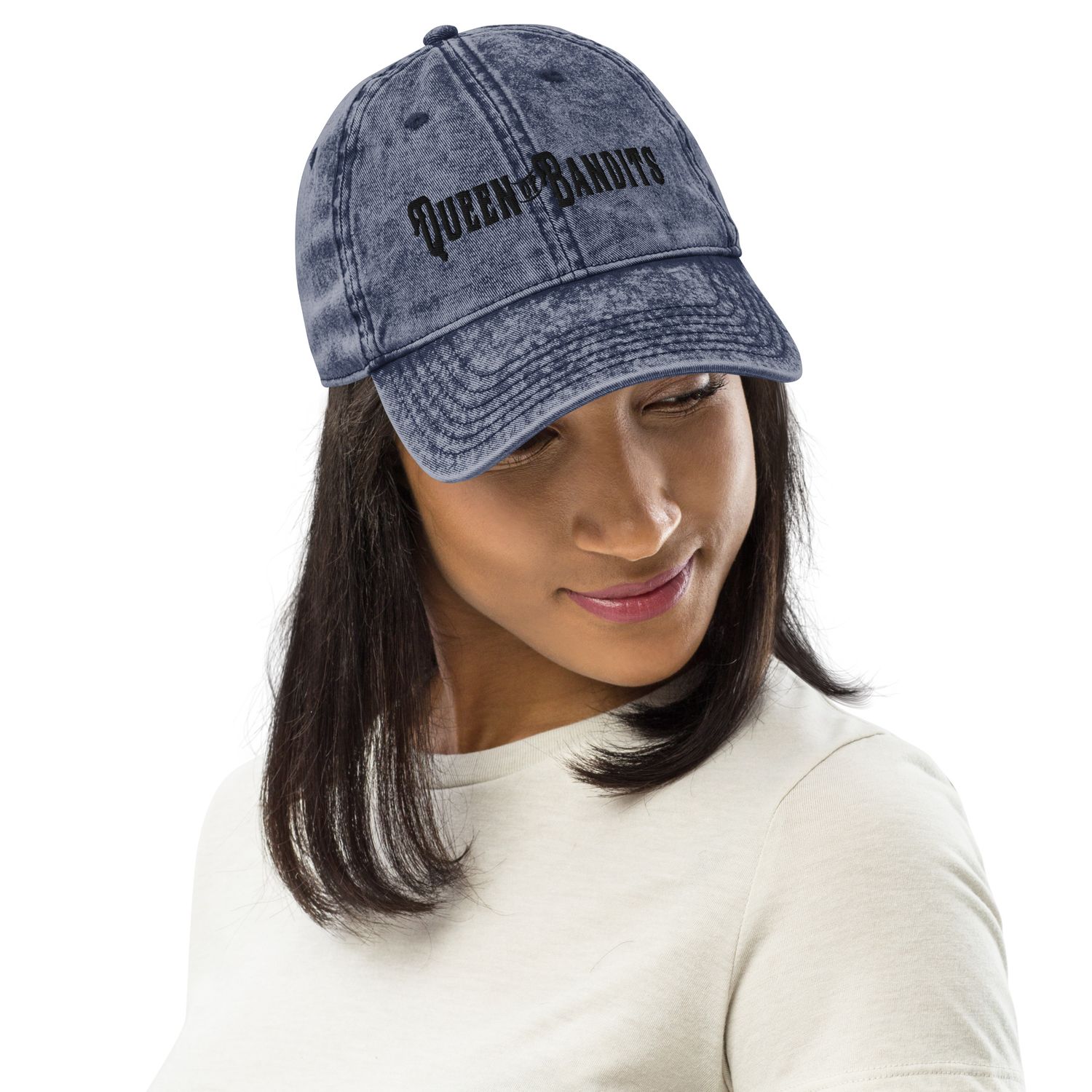 Queen of Bandits Vintage Cotton Twill Cap (3 Colors)