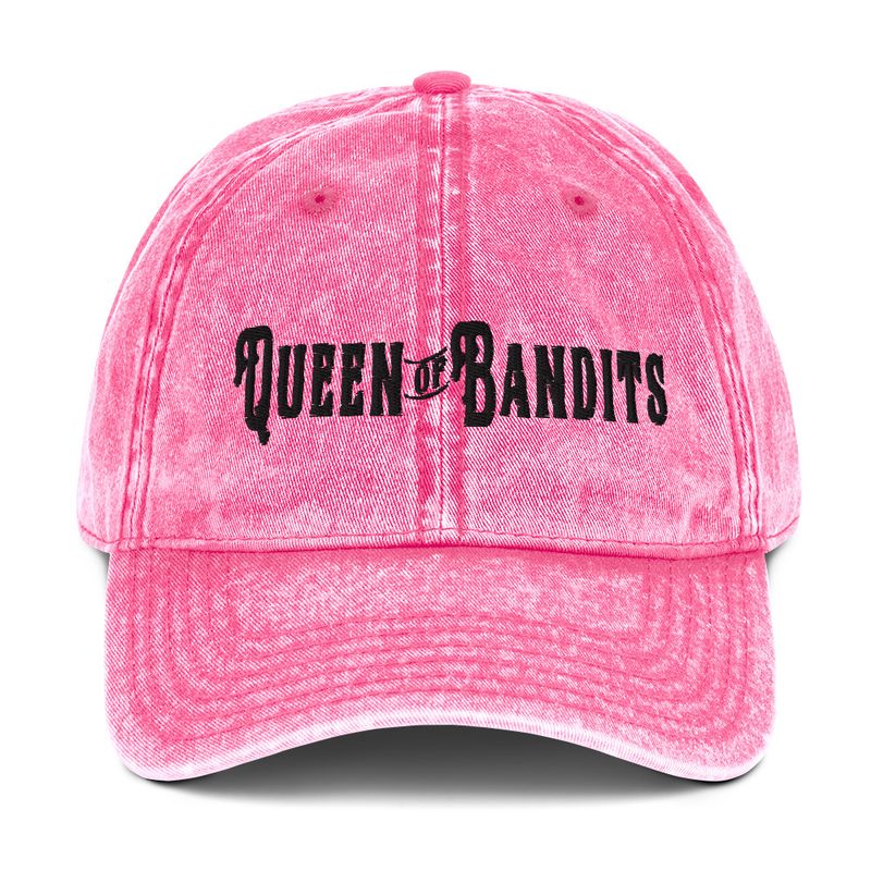 Queen of Bandits Vintage Cotton Twill Cap (3 Colors)
