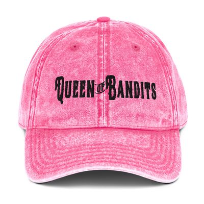 Queen of Bandits Vintage Cotton Twill Cap (3 Colors)