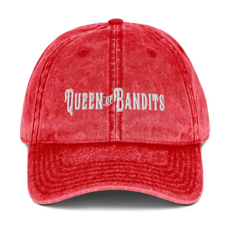 Queen of Bandits Vintage Twill Cap (5 Colors)