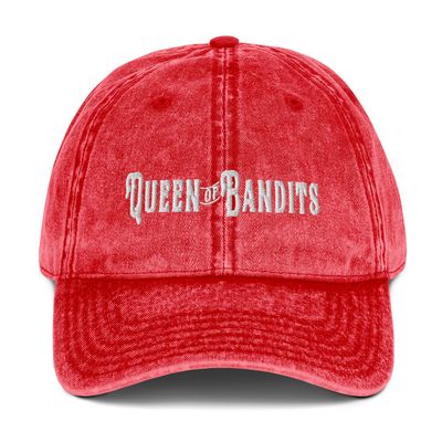 Queen of Bandits Vintage Twill Cap (5 Colors)