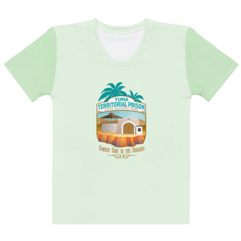 Prison and Palms 2-Tone Soft Greens T-Shirt