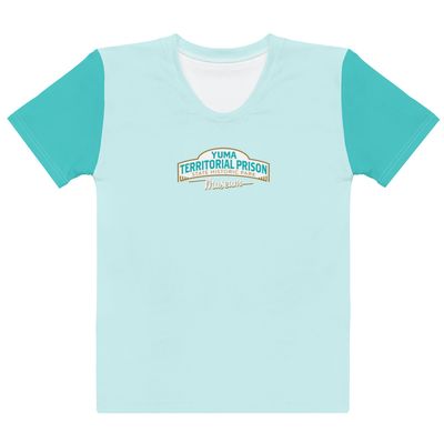 Yuma Territorial Prison 2-Tone Teal T-Short