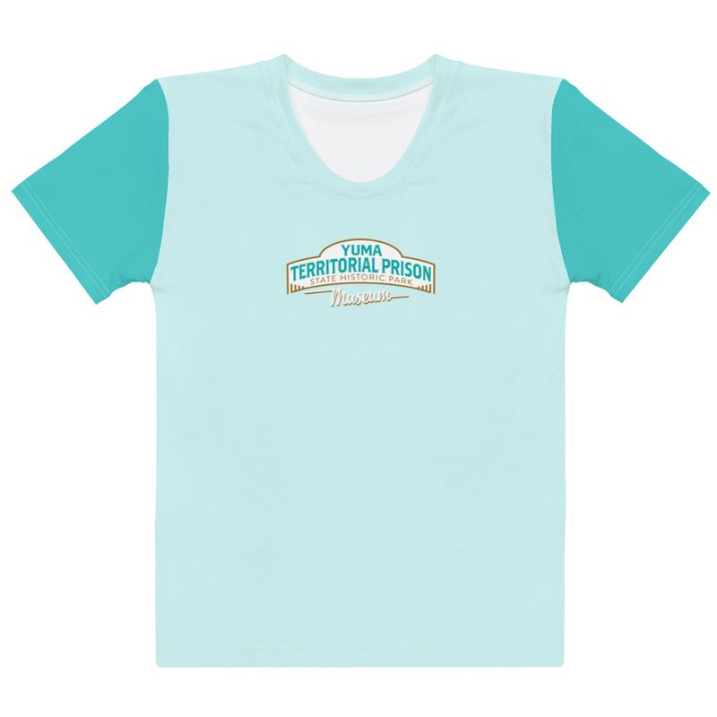Yuma Territorial Prison 2-Tone Teal T-Short