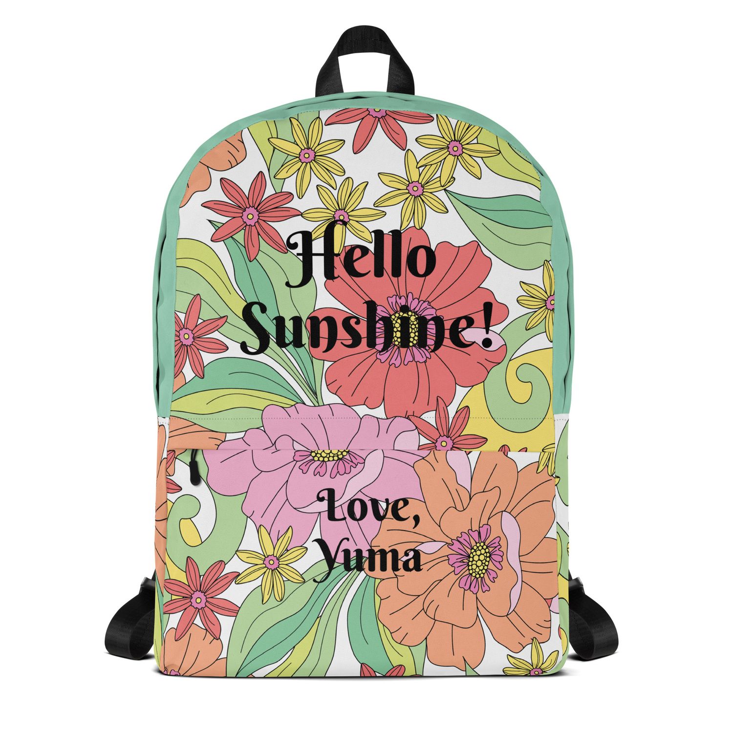 Hello Sunshine Flower Burse Backpack