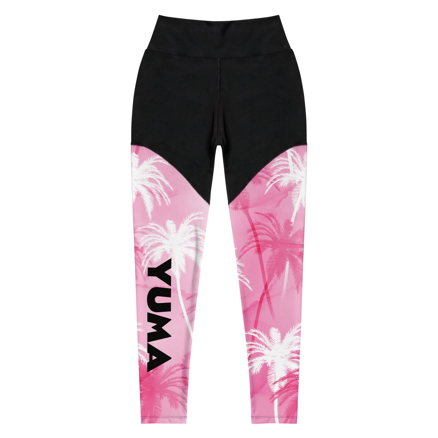 Yuma Pink Paradise Sports Leggings