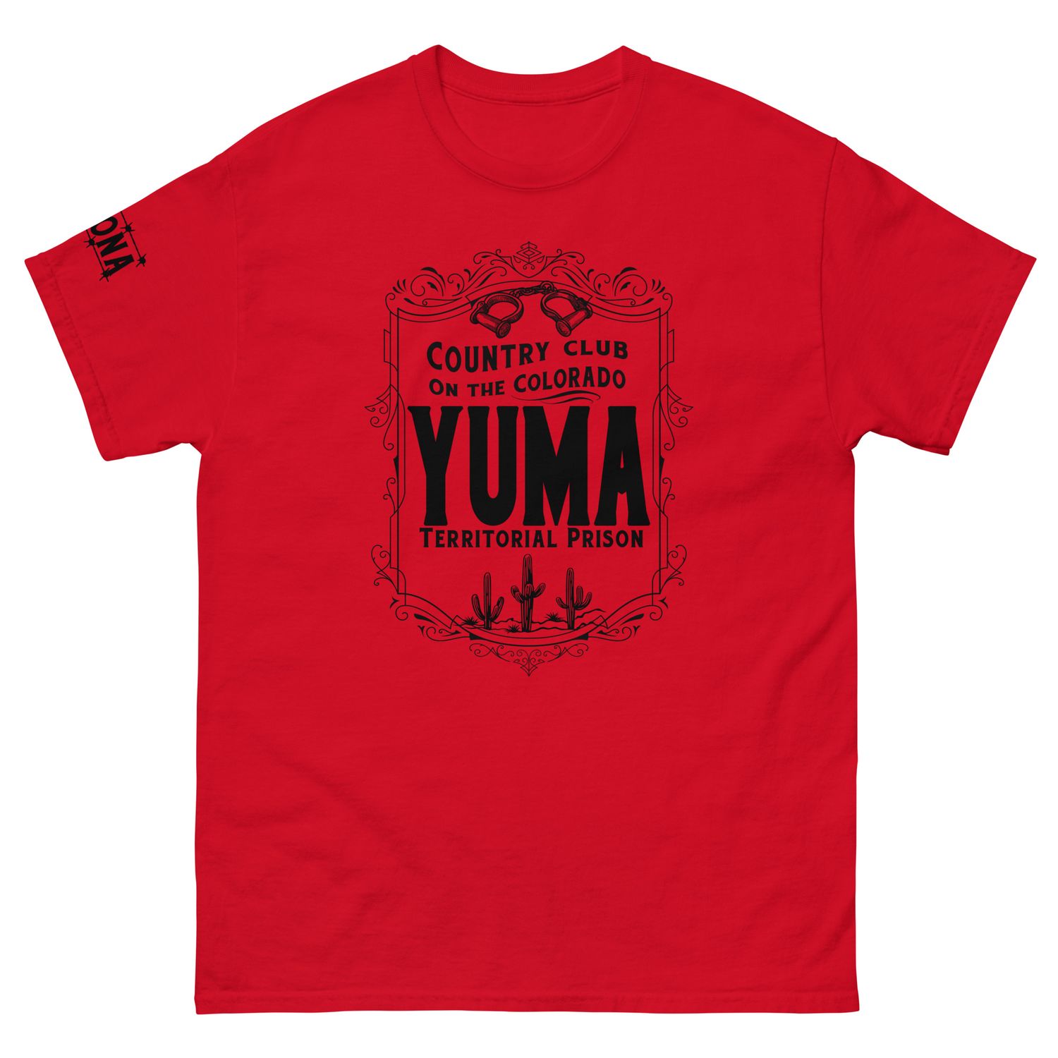 Prison County Club Blood Red T-Shirt