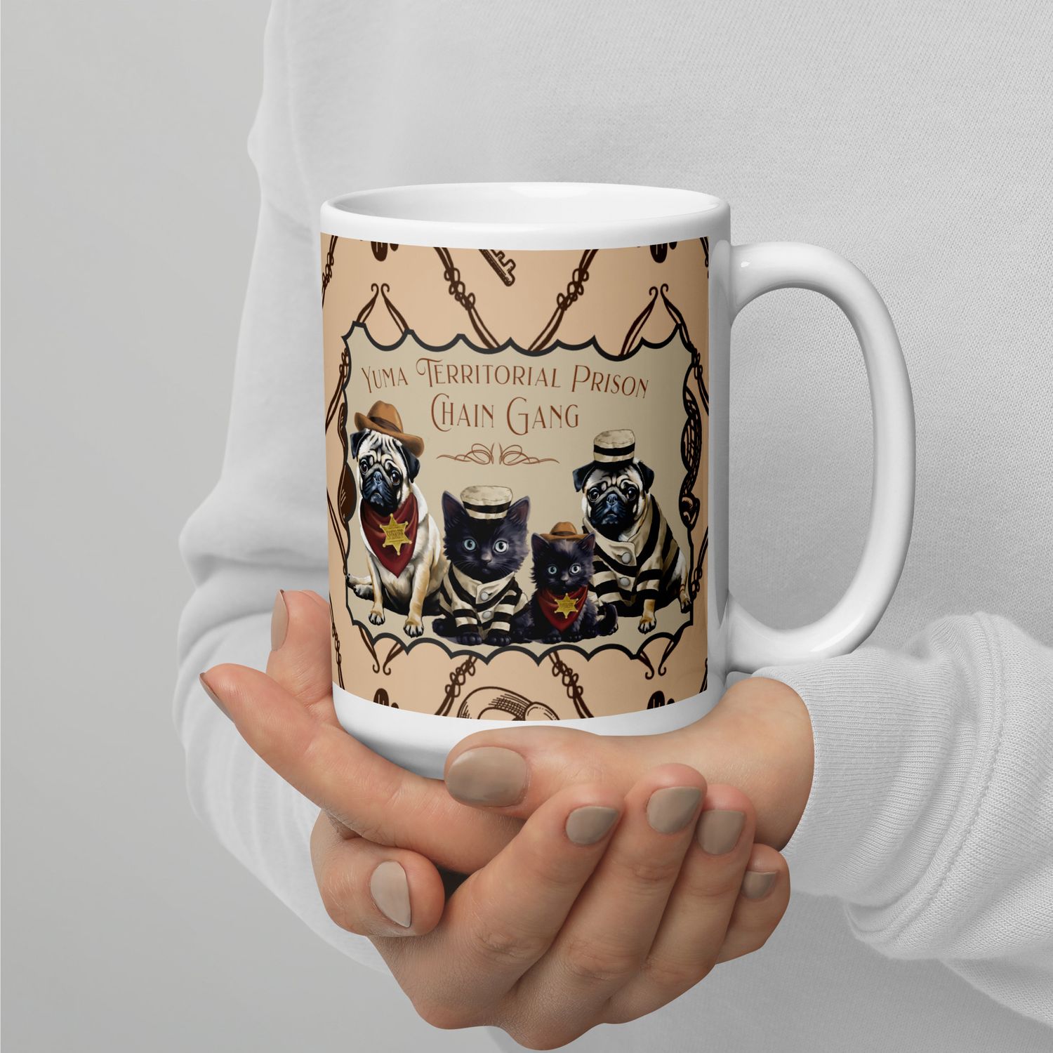 Yuma Territorial Prison Pet Chain Gang Mug (2 Sizes)
