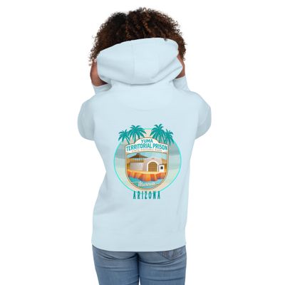 Prison and Palms Soft Teal Hoodie