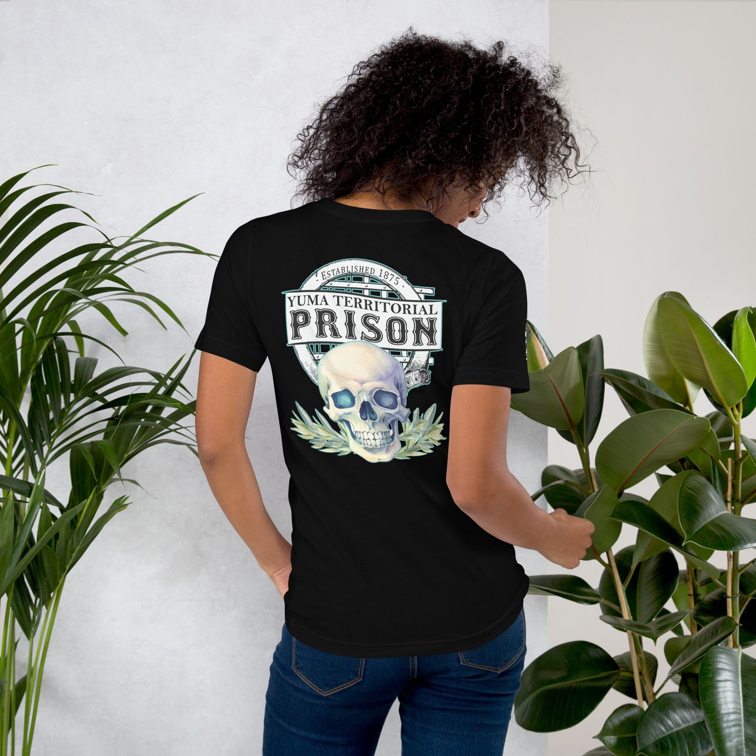 Blue Skull Unisex T-Shirt