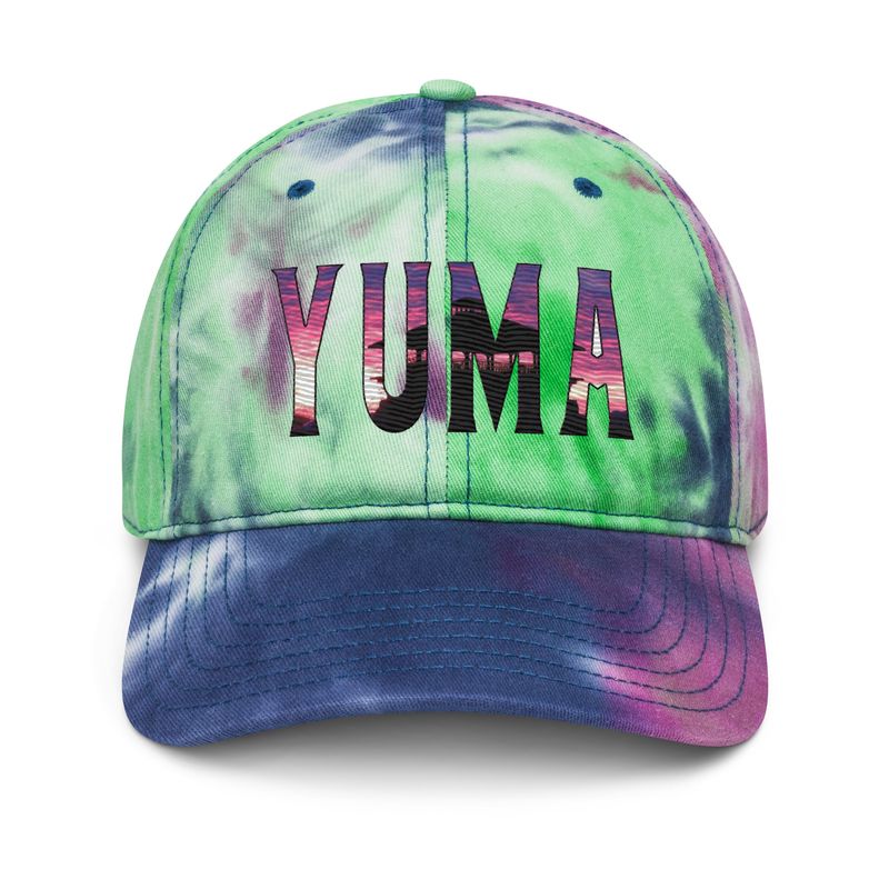 Purple Prison Sunset Yuma Tie Dye Hat