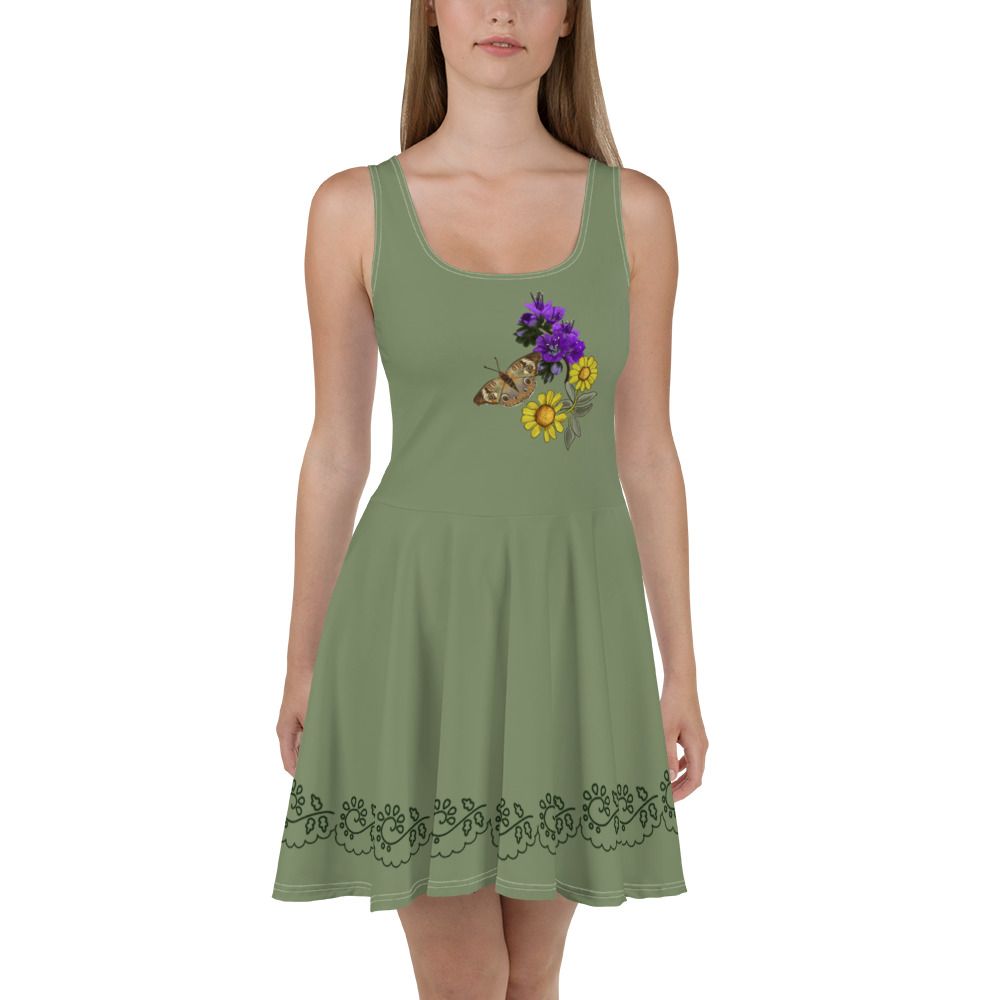 Desert Bouquet Skater Dress