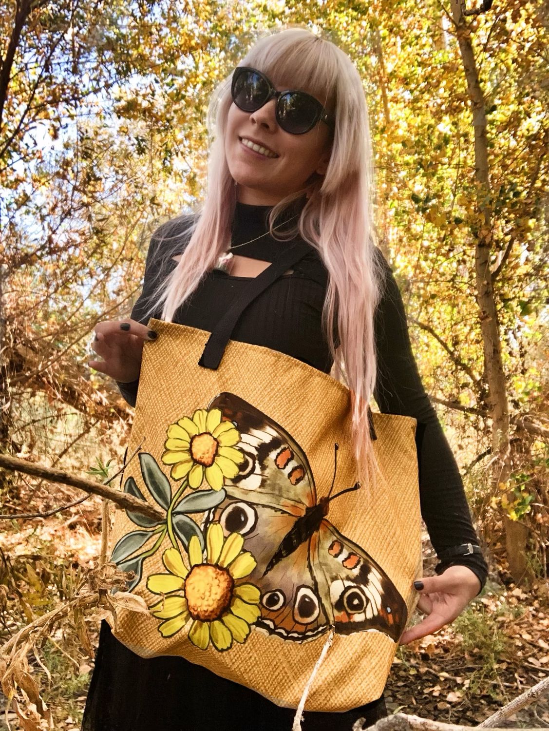 Sunny Day in Yuma Large Tote Bag