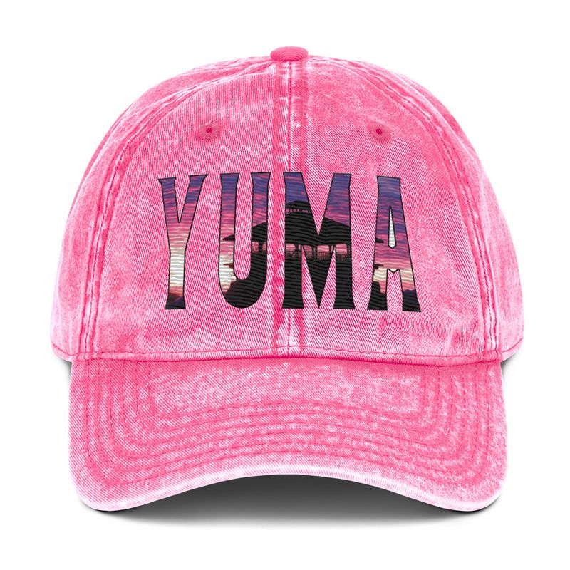 Vintage Cotton Pink Twill Cap