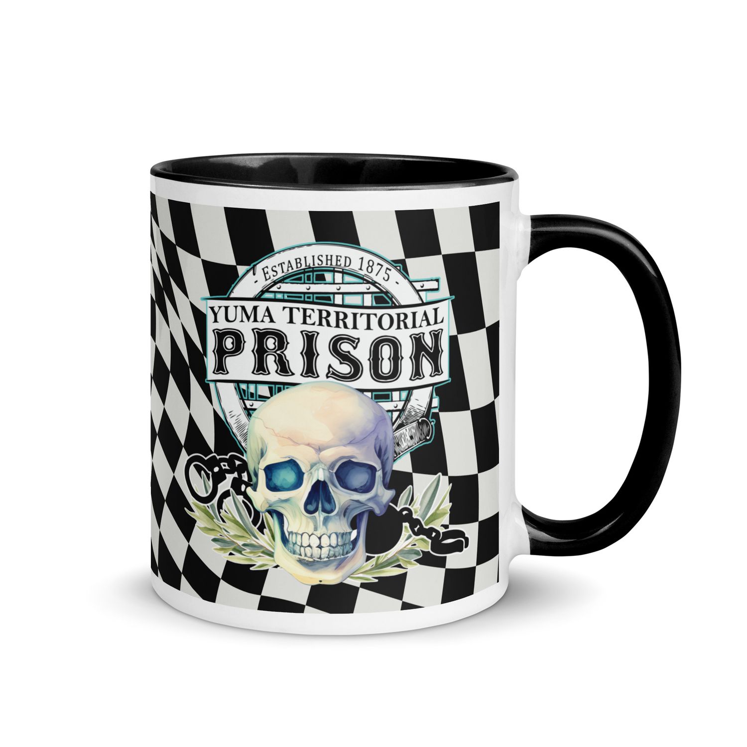 Checkered Past Prison Mug (2 Colors)