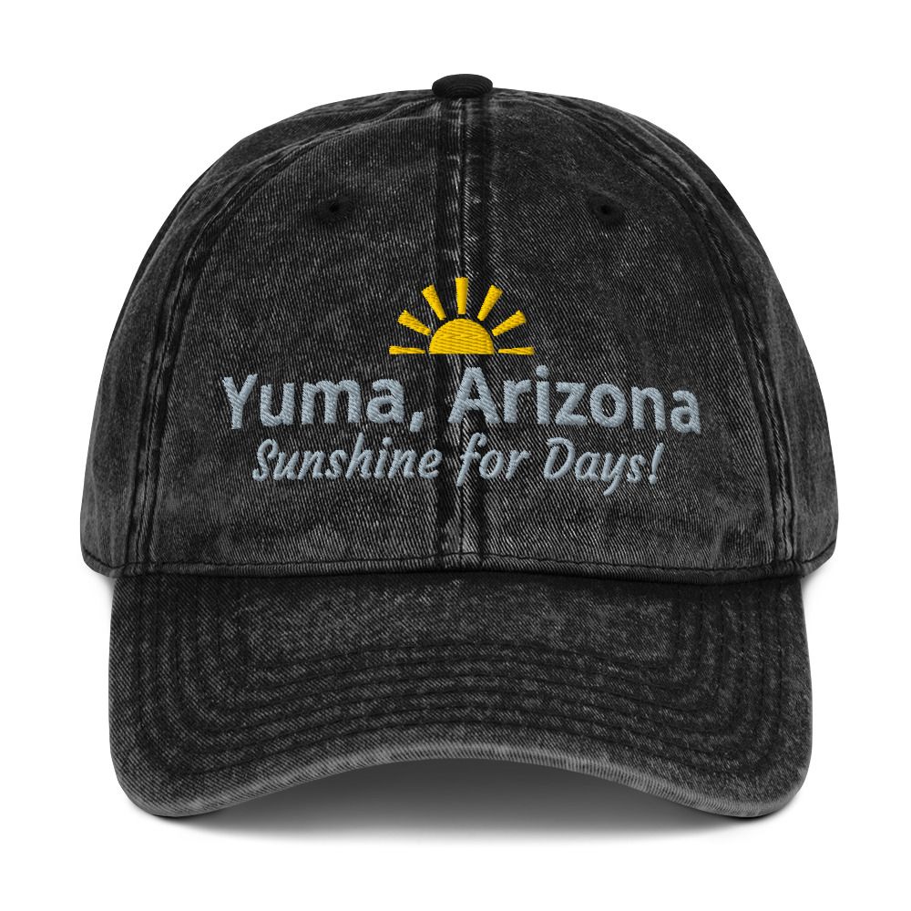 Yuma Vintage Cotton Twill Cap