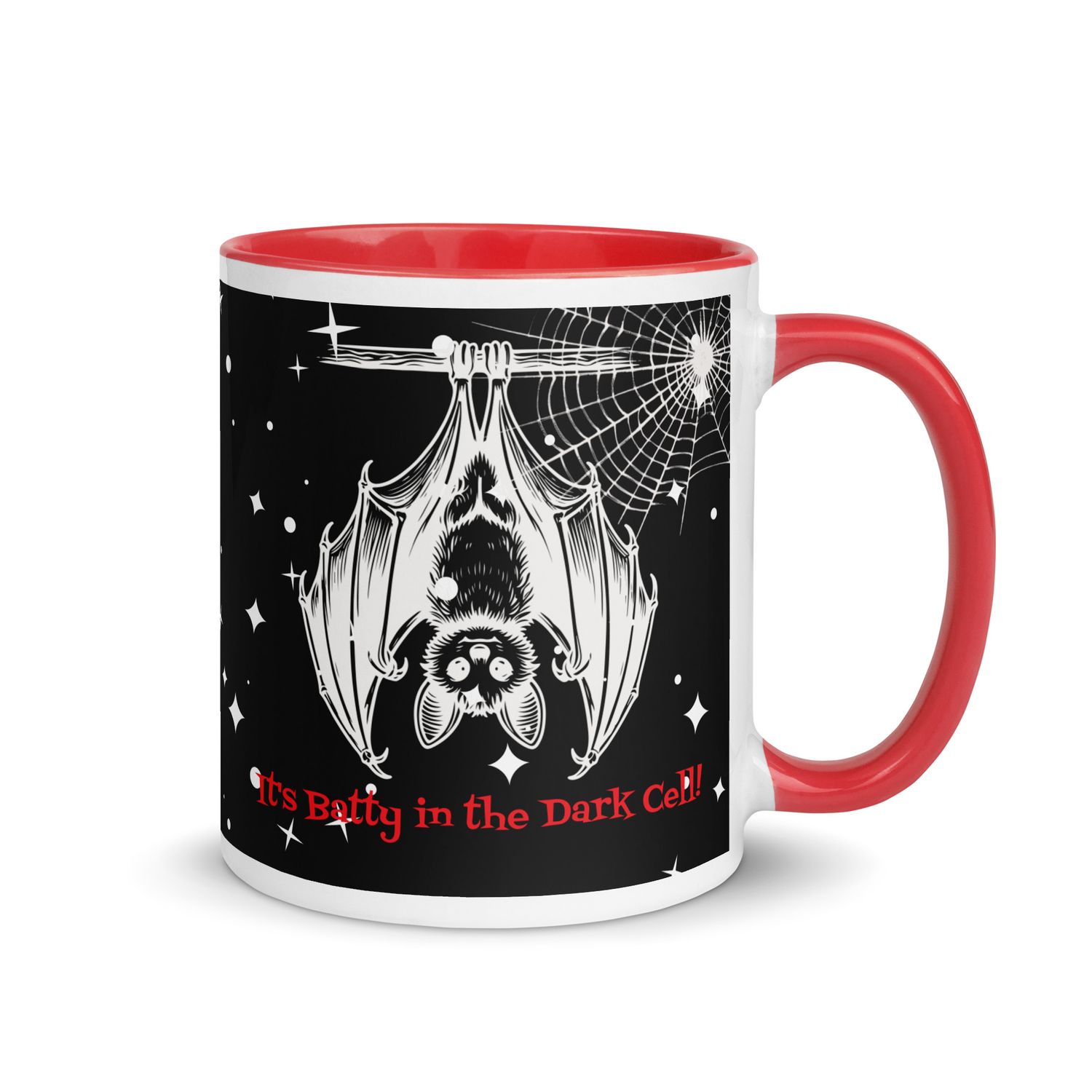 It&#39;s Batty in the Dark Cell Mug (2 Colors)