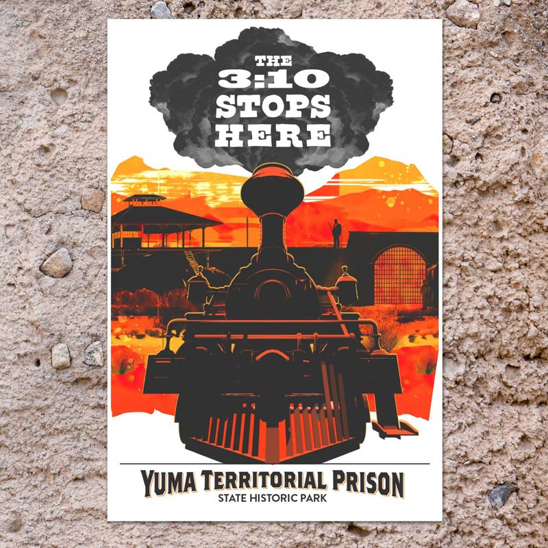 The 3:10 to Yuma Stops Here 20x30 Western Poster
