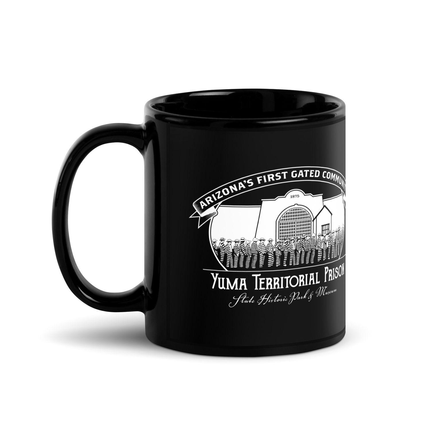 Arizona First Gated Community Mug - Black
